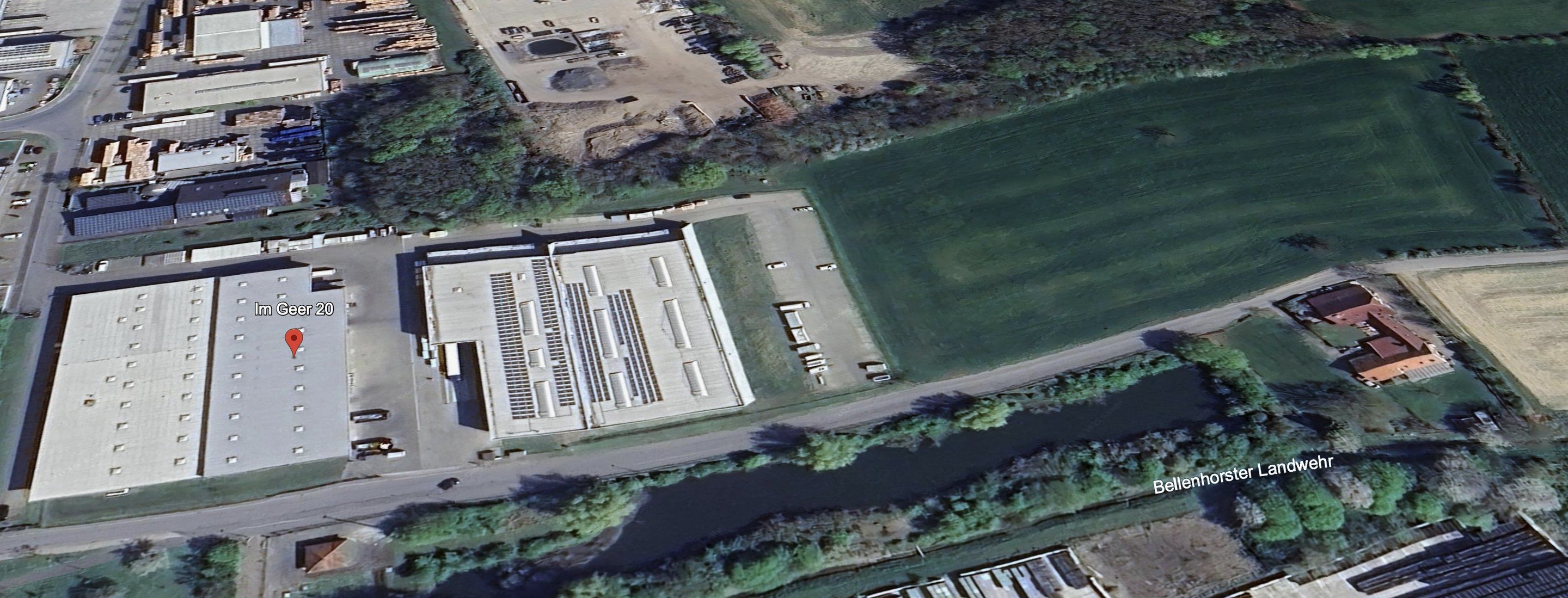 Satellitenbild des Grundstücks in Isselburg-Heelden